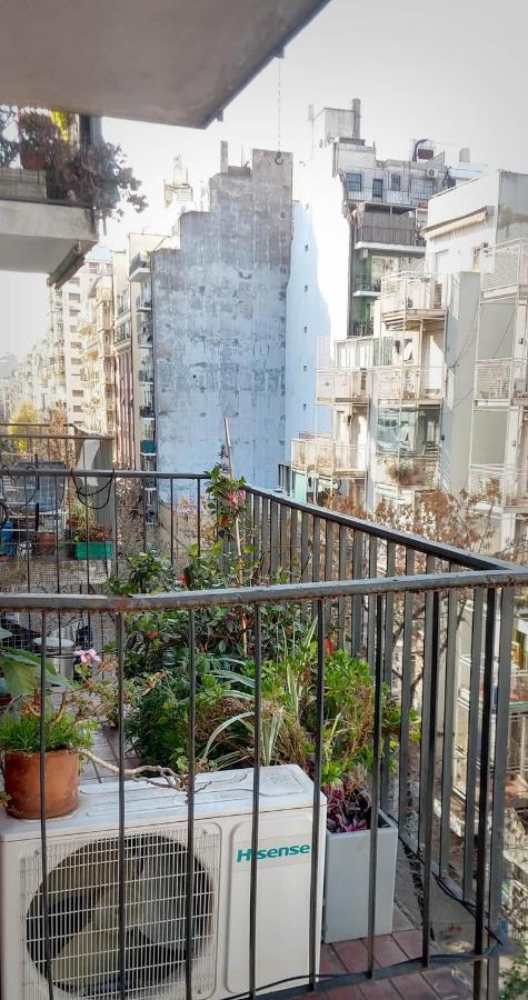 Apartament Depto 2 Ambientes Muy Luminoso Con Wifi Y Vista A La Plaza Buenos Aires Zewnętrze zdjęcie