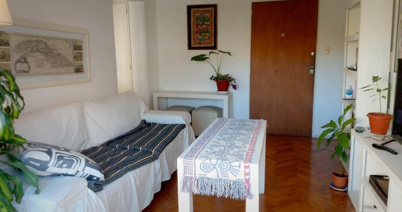 Apartament Depto 2 Ambientes Muy Luminoso Con Wifi Y Vista A La Plaza Buenos Aires Zewnętrze zdjęcie