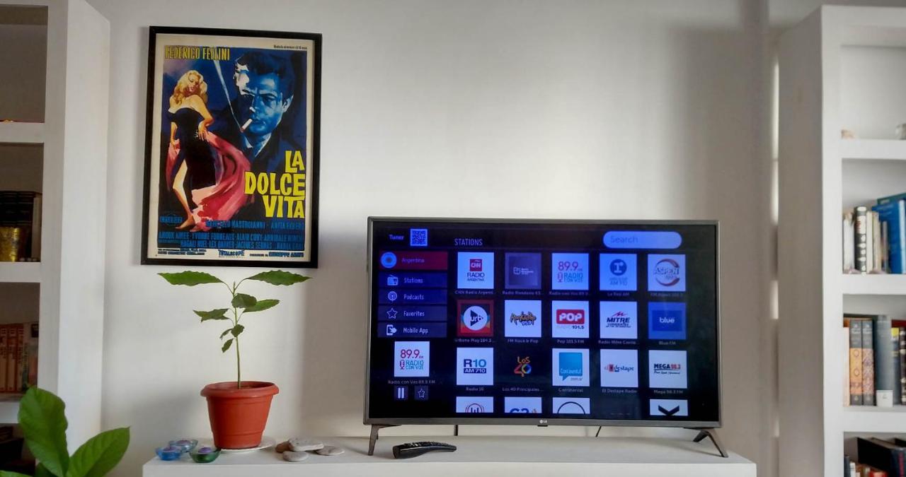 Apartament Depto 2 Ambientes Muy Luminoso Con Wifi Y Vista A La Plaza Buenos Aires Zewnętrze zdjęcie